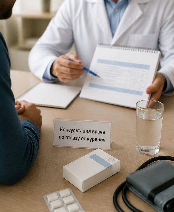Консультация врача по отказу от курения для взрослых в Оренбурге